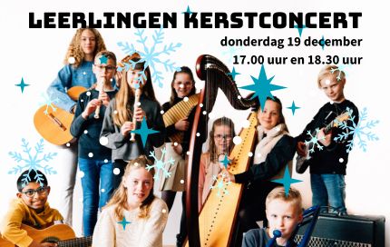 Kerstconcert leerlingen Muziekschool Barneveld